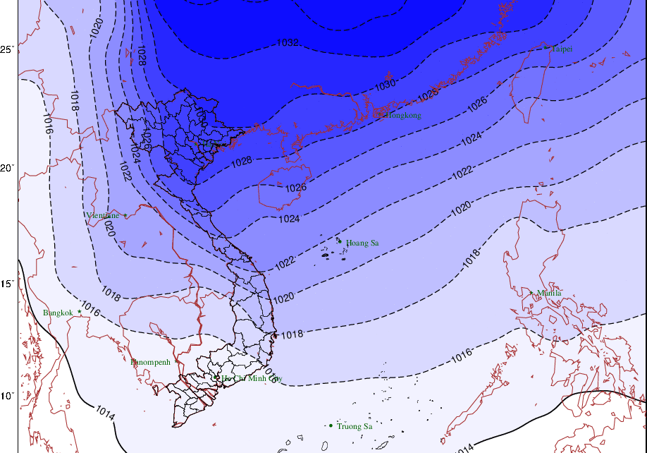 Tìm hiểu hiện tượng thời tiết không khí lạnh và gió mùa Đông Bắc